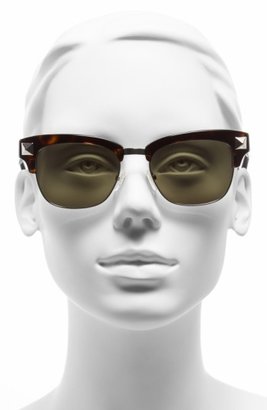 Valentino 'Rockstud' 53mm Sunglasses