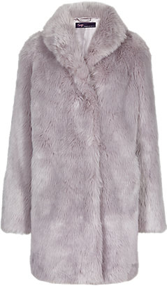 Marks and Spencer Twiggy for M&S Collection Faux Fur Coat