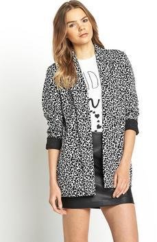 Love Label Leopard Jacquard Jacket