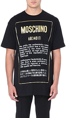 Moschino Authentic cotton t-shirt