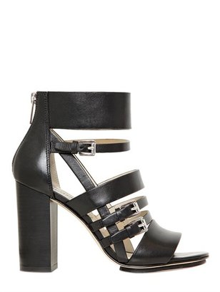 MICHAEL Michael Kors 95mm Leather Cuts Out Sandals