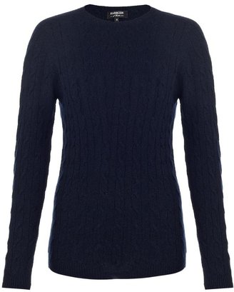 Harrods Cashmere Cable Knit Sweater