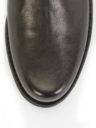 Stuart Weitzman Ranch Dressing Leather Moto Boot