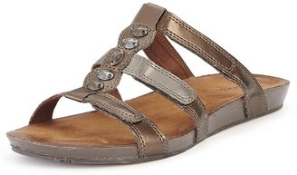 Raina Clarks Locket Toe Post Jewel Sandals