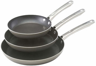 Farberware 3-pc. Nonstick Skillet Set with Stainless Steel Handles