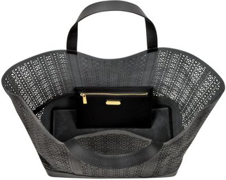 Vanessa Bruno Le Cabas Large Perforated Leather Tote