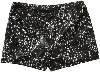 Bodywrappers Print Hot Shorts, Zany Zebra-4/6
