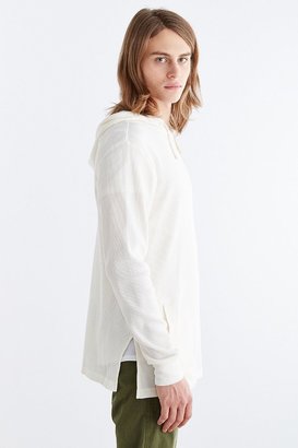 Urban Outfitters Unyforme Thermal Hooded Shirt