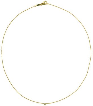 Wouters & Hendrix Gold single diamond necklace