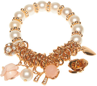 Wet Seal Fancy Pearls & Beads Bracelet