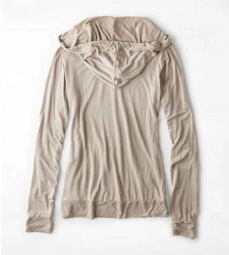 American Eagle Don't Ask Why Lightweight Hoodie