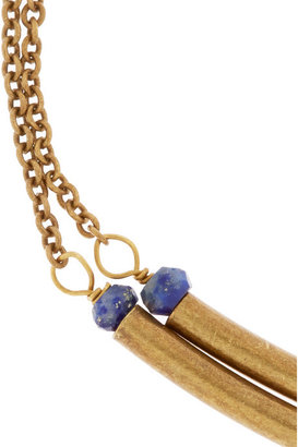 Isabel Marant Gold-tone spinel bracelet