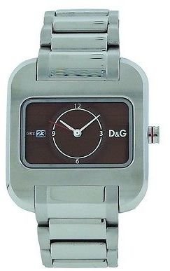 Dolce & Gabbana Time DW0225 Mens Copper Toned Rectangular Analog Date Watch