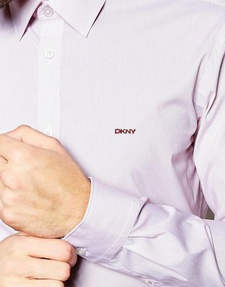 DKNY Slim Fit Fine Stripe Shirt
