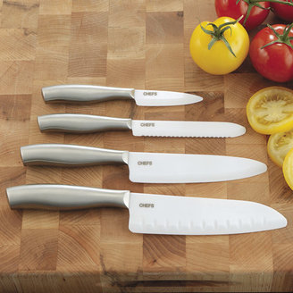 Chefs Ceramic Knives with Stainless-Steel Handles