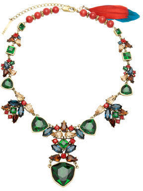 Jezebel Peter Lang Aztec Multi Stone Necklace