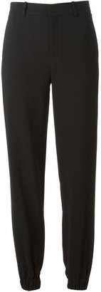 Ralph lauren black 'Cece' tailored tapered trousers