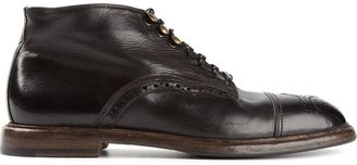 Dolce & Gabbana brogue detail boots