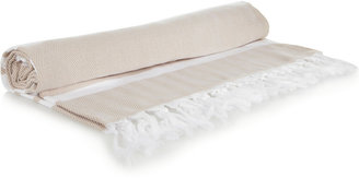 Hampton Sun Hammamas Striped woven cotton towel