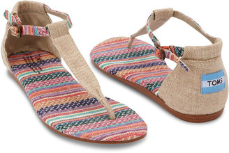 Playa Mixed Woven Burlap Vegan Women's Sandals