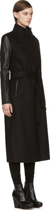 Mackage Black Light Wool Hattie Coat