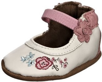 Robeez Baby-Girl Floral Mary Jane Booties