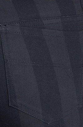Volcom Stripe Super Skinny Jeans (Black)
