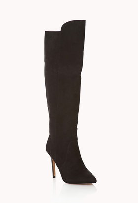 Forever 21 Sleek Over-the-Knee Boots