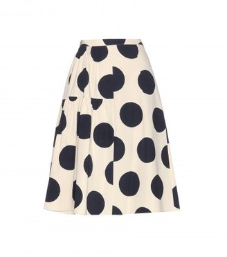 Marni Edition Spotted Cotton Skirt