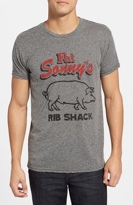 Retro Brand 20436 Retro Brand 'Fat Sonny's Rib Shack' Slim Fit Graphic T-Shirt