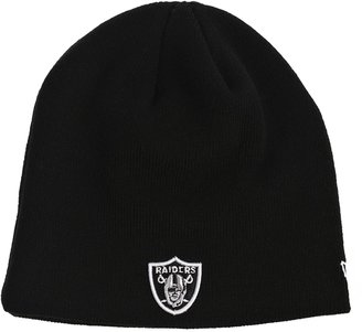 New Era Raiders Beanie Hat - Black