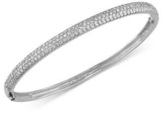 Effy Trio by Pave Diamond Bangle in 14k White, Rose, or Yellow Gold (1-1/5 ct t.w.)