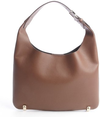 Givenchy Light Brown Leather Belt Strap Shoulder Bag And Pouchette