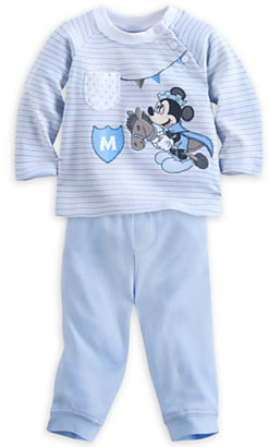 Disney Mickey Mouse Knit Tee and Pants Set for Baby