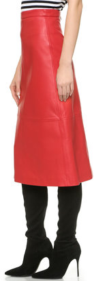 DSQUARED2 Diana Leather Skirt