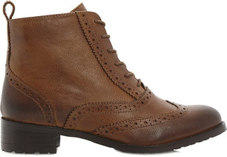 Bertie Brogue leather boots