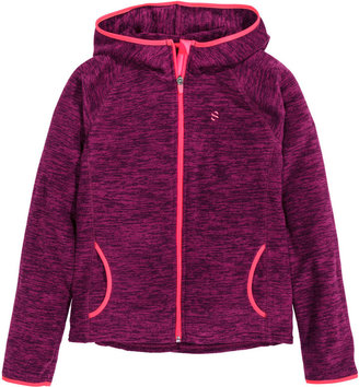 H&M Fleece Jacket - Dark purple