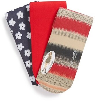 Kensie Floral Ankle Socks (3-Pack)