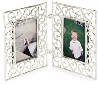 Michael Aram 'Baby Heirloom - Heart' Folding Double Mini Picture Frame