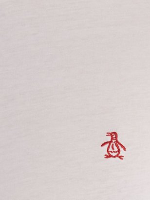 Original Penguin Men's Longmire embroidered logo long sleeve Tshirt