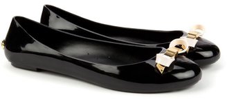Ted Baker Issan slim bown jelly pumps