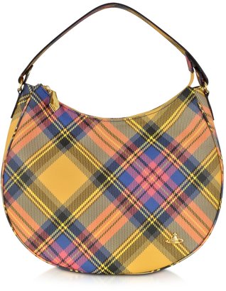 Vivienne Westwood Derby Fabric Shoulder Bag