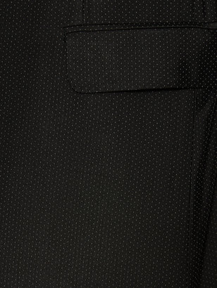 CNC Costume National Linen Pindot Suit