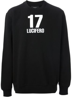 Givenchy '17 Lucifero' sweatshirt