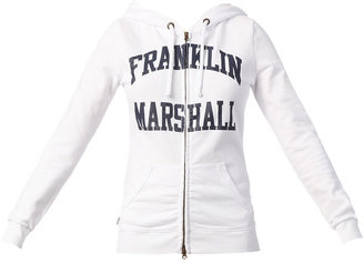 Franklin & Marshall Sweatshirts - flwva535con - White / Ecru white