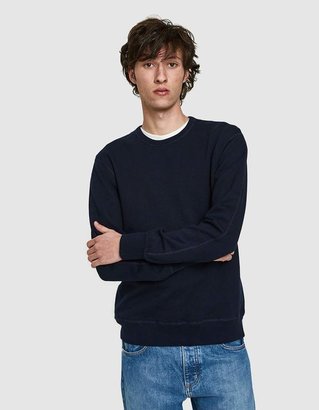 Reigning Champ Core Crewneck in Navy