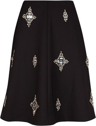 Ted Baker Samya embellished skirt