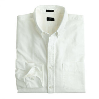 J.Crew Vintage oxford shirt in white