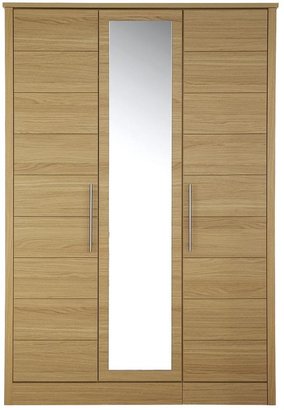 Consort Furniture Limited New Liberty 3-Door Mirrored Wardrobe