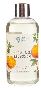 Wax Lyrical 250 ml Royal Horticultural Society Reed Diffuser Refill, Orange Blossom